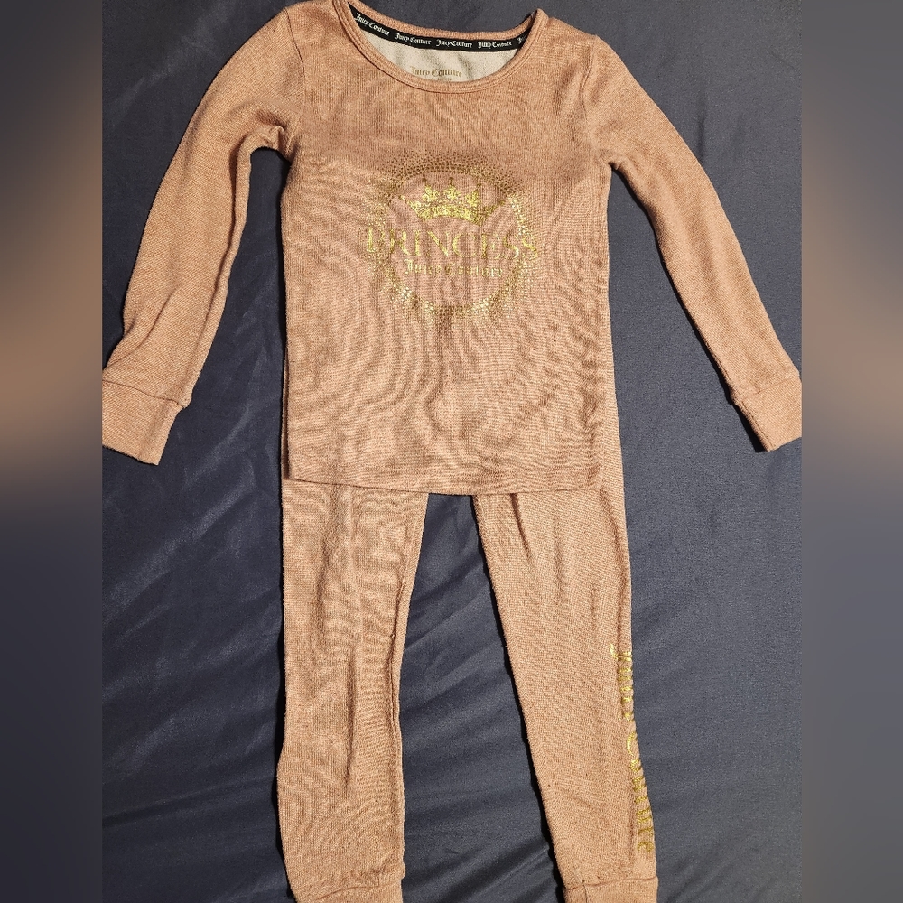 Juicy Couture toddler girls 4T pajama set